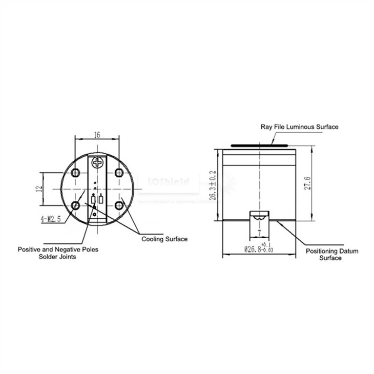 3.5W Stage White Laser Module