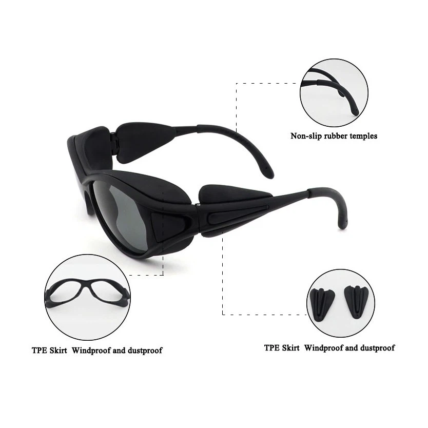 OD4+ CO2 Laser Protection Glasses 10600 nm Engraving Machine 10.6um Laser Goggles